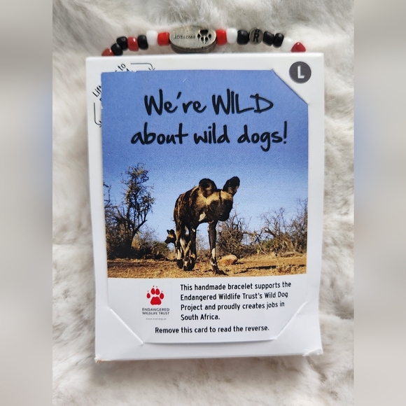 Wild Dog Handmade Beaded Bracelet - Picture 1 of 6